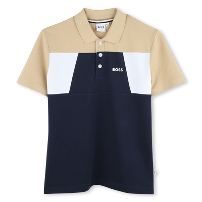 color-block polo shirt BOSS BOY