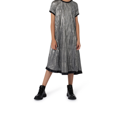 Short-Sleeved Pleated Dress DKNY GIRL