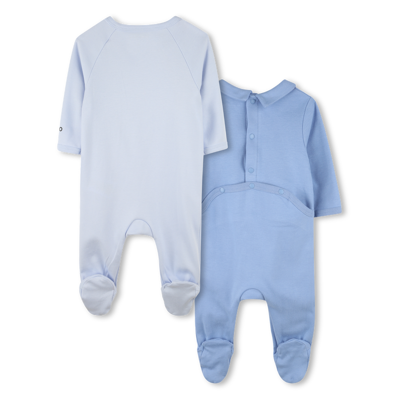 Two-pack of cotton pajamas KENZO KIDS 
                        UNISEX