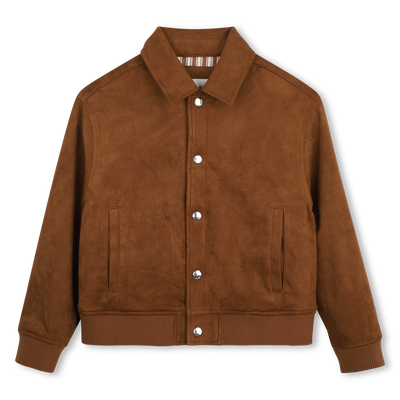 Suede jacket KIDS AROUND BOY