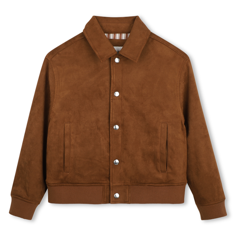 Suede jacket KIDS AROUND 
                        BOY