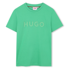 Short-sleeved cotton T-shirt HUGO 
                    BOY