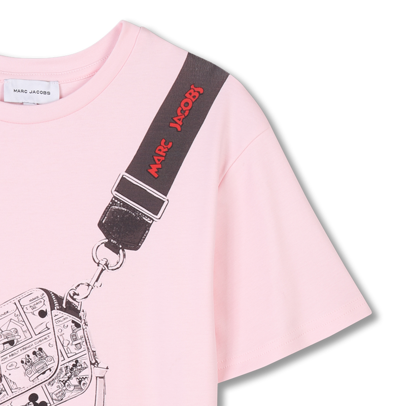 Short-sleeved cotton dress MARC JACOBS 
                        GIRL