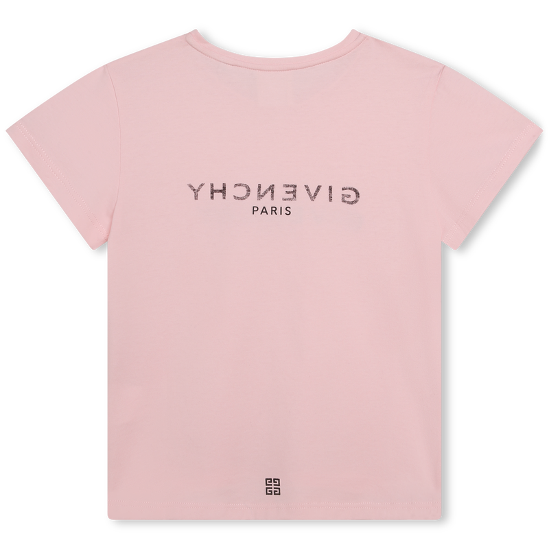 T-shirt with mirror print GIVENCHY 
                    GIRL