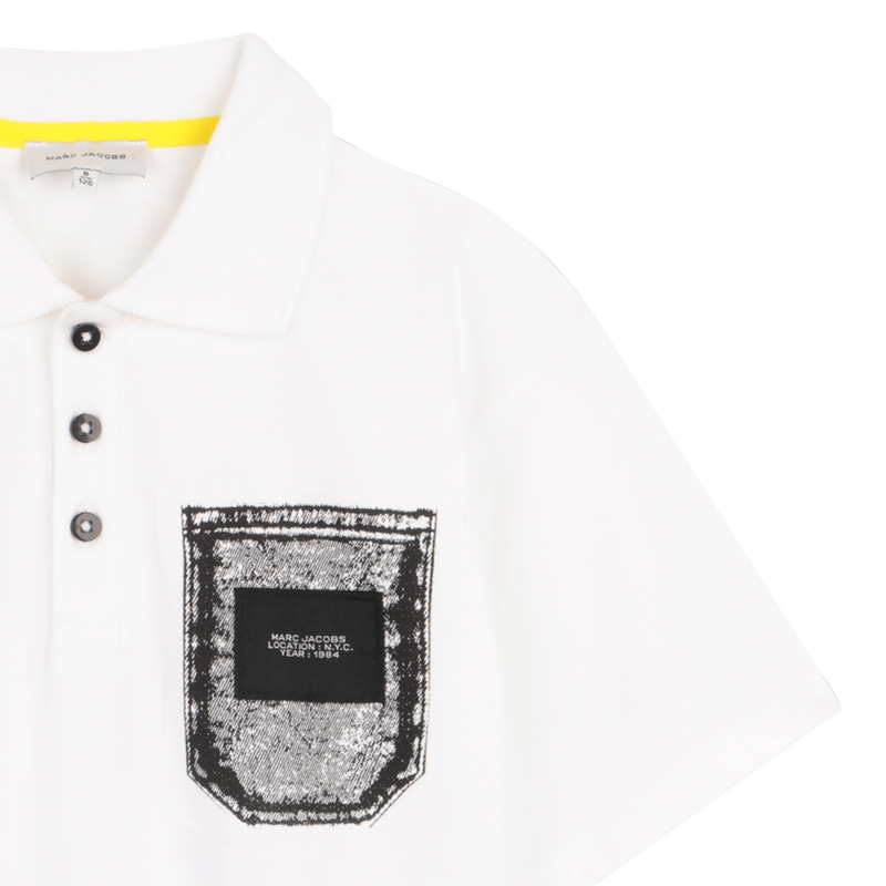 Short-Sleeved Polo Shirt MARC JACOBS 
                        BOY