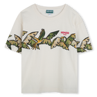 Short-sleeved cotton T-shirt KENZO KIDS 
                    GIRL