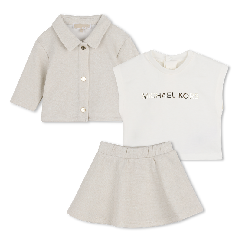 Metallic Outfit Set MICHAEL KORS 
                        GIRL