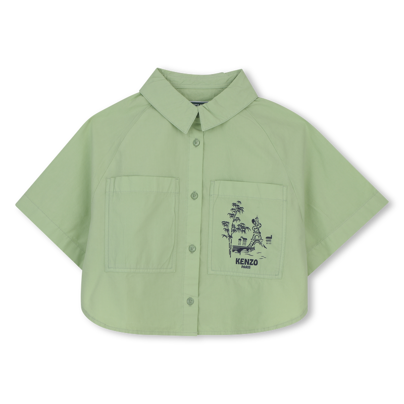Poplin Shirt KENZO KIDS 
                        GIRL
