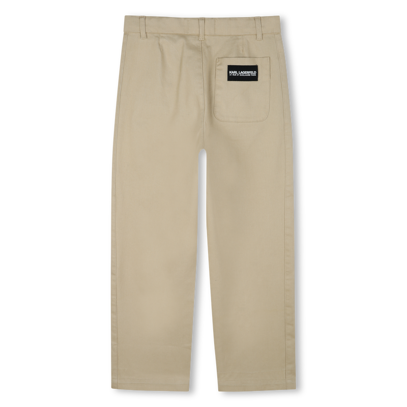 Trousers with pockets KARL LAGERFELD KIDS 
                    BOY