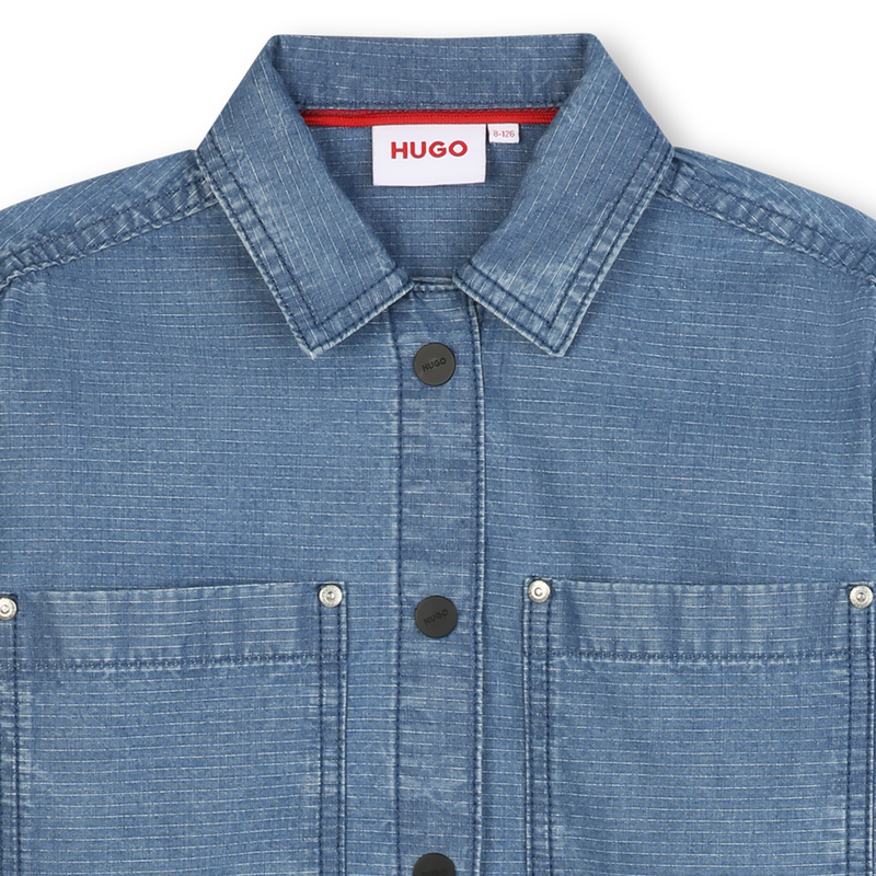 Denim overshirt HUGO 
                    BOY