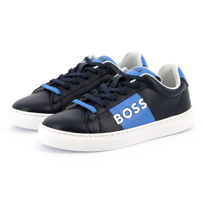 Lace-Up Leather Sneakers BOSS BOY