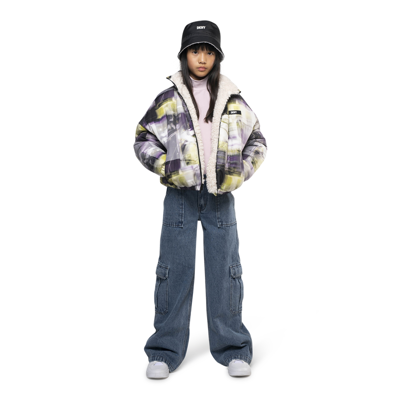 Reversible waterproof puffer DKNY 
                    GIRL