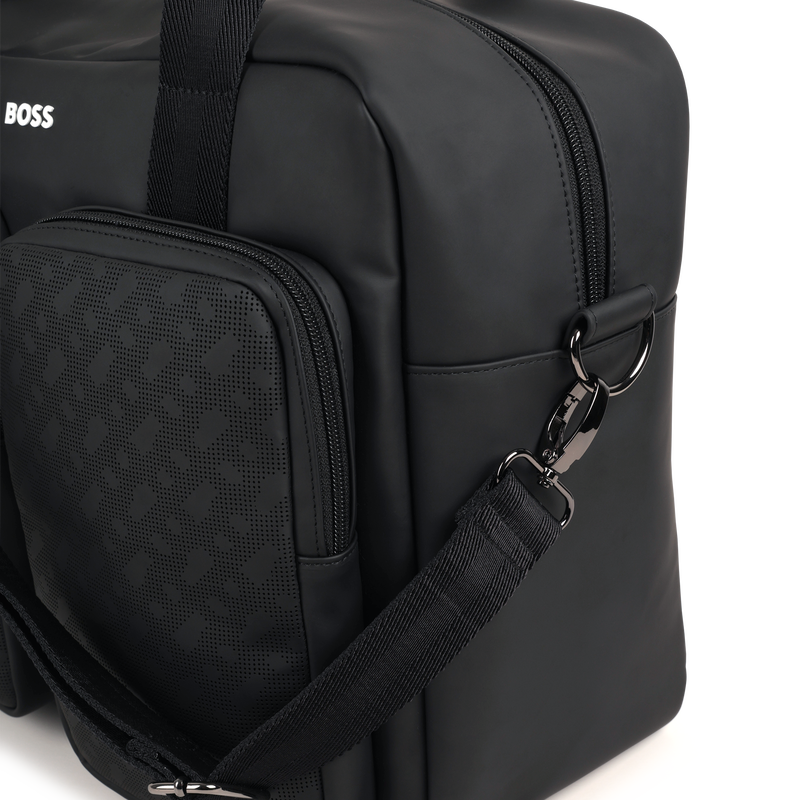 Zippered diaper bag BOSS 
                    UNISEX