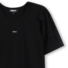 Bi-material party dress DKNY 
                    GIRL