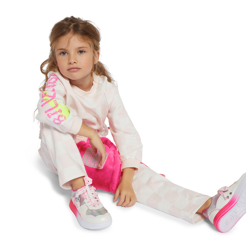Checkerboard tracksuit set