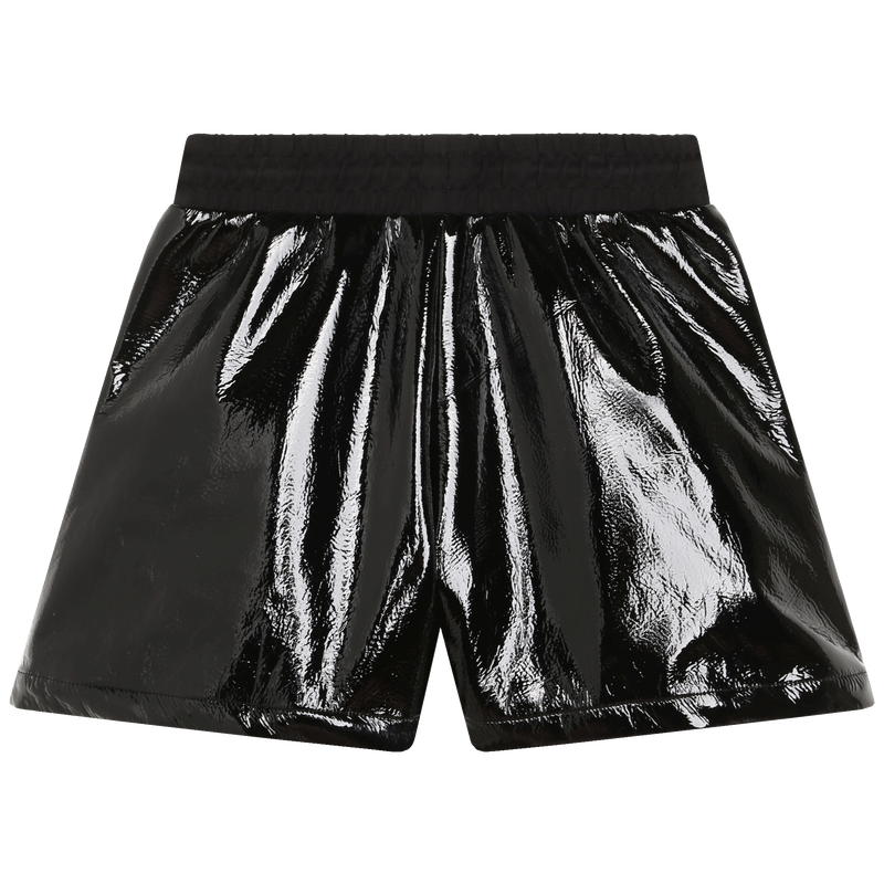 Leather-look formal shorts DKNY 
                    GIRL