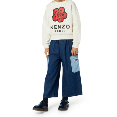 Fleece sweatshirt KENZO KIDS GIRL
