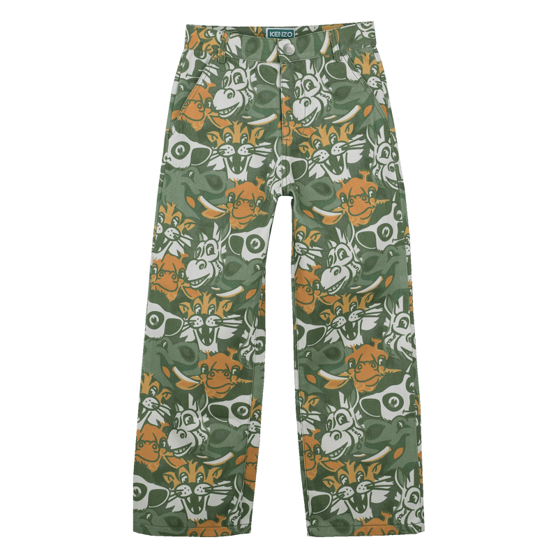 Straight cut trousers KENZO KIDS 
                    BOY