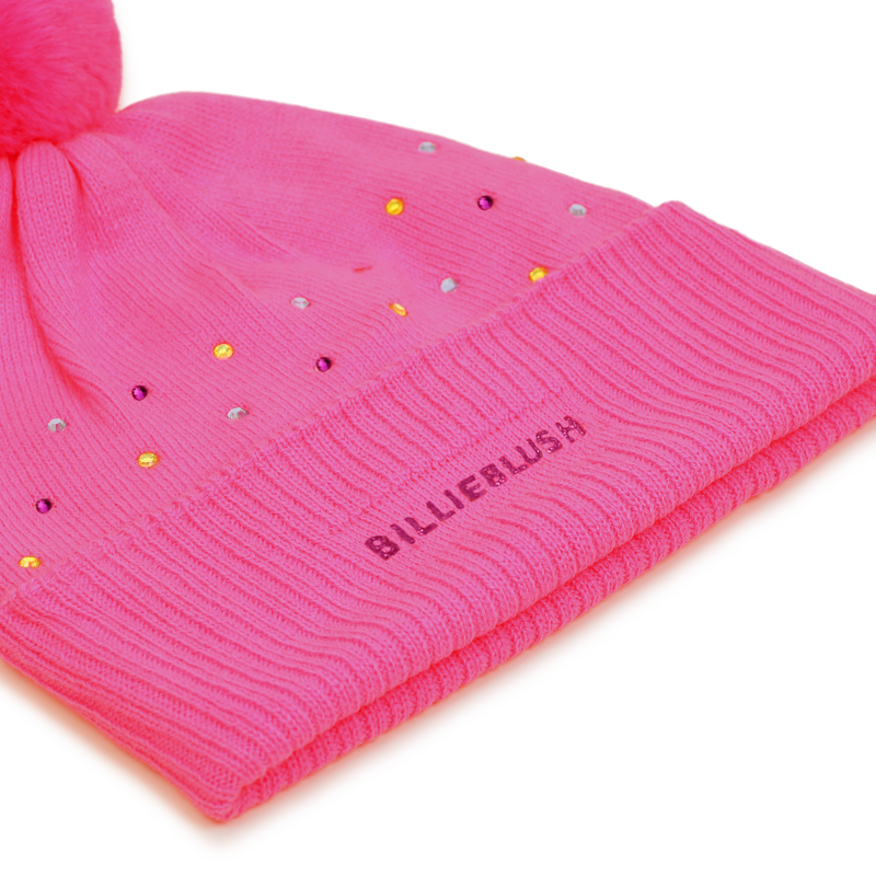 Multicolored rhinestone beanie BILLIEBLUSH 
                        GIRL