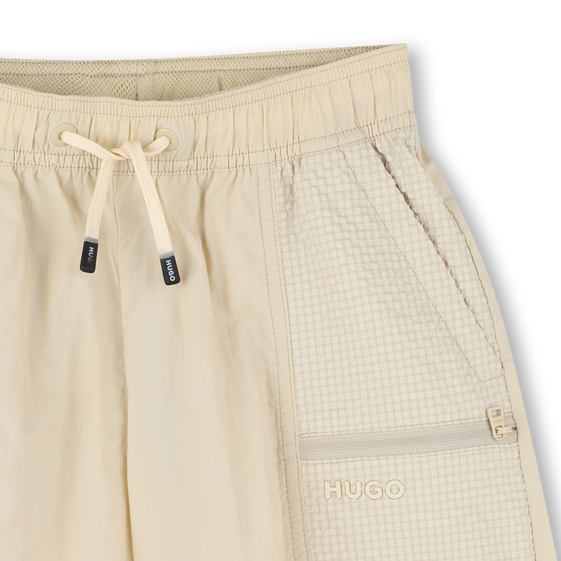 Elasticated Bermuda shorts HUGO 
                    BOY