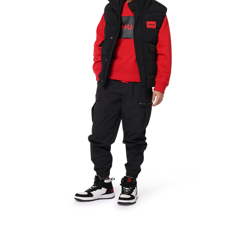 Plain Puffer Vest Jacket HUGO 
                        BOY