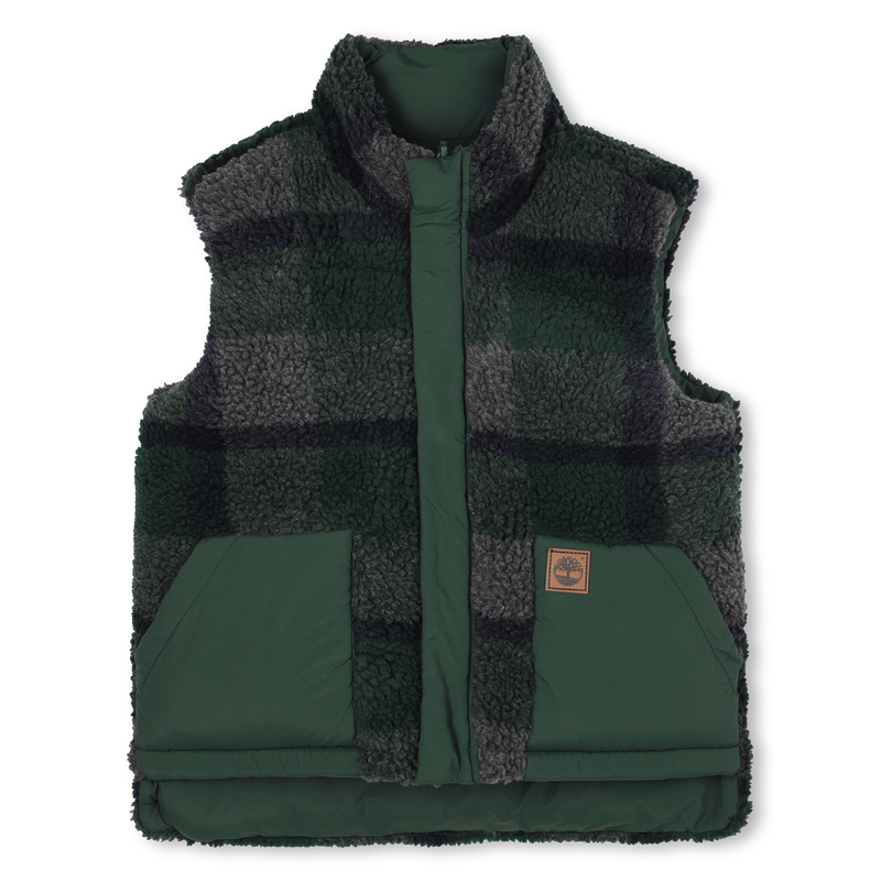 Reversible sleeveless down jacket TIMBERLAND 
                        BOY
