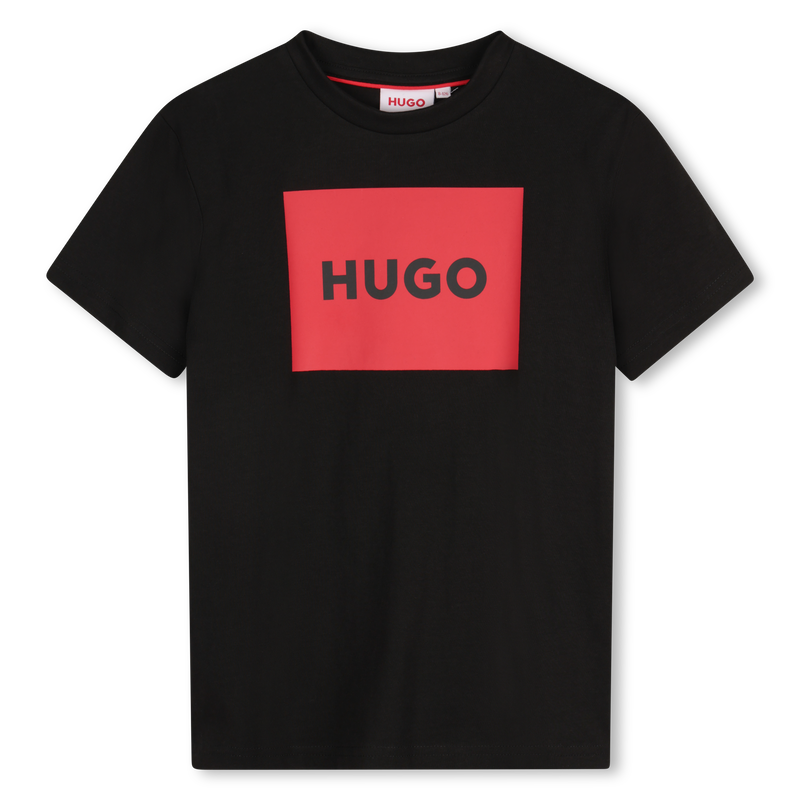 Short-sleeved cotton T-shirt HUGO 
                    BOY
