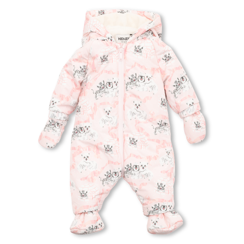 Hooded snowsuit
