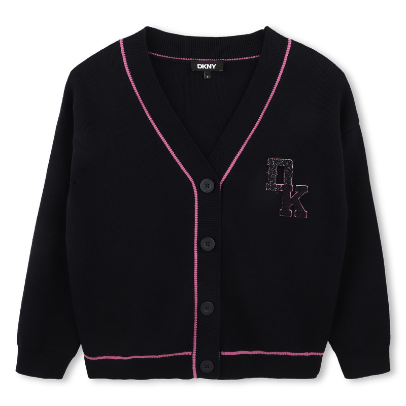 Knitted cardigan DKNY 
                        GIRL