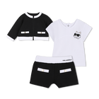 Choupette Outfit Set (3 Pieces) KARL LAGERFELD KIDS 
                    GIRL