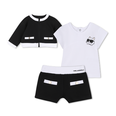 Choupette Outfit Set (3 Pieces) KARL LAGERFELD KIDS GIRL