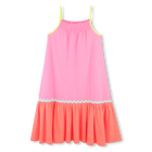 Long two-tone dress BILLIEBLUSH 
                    GIRL