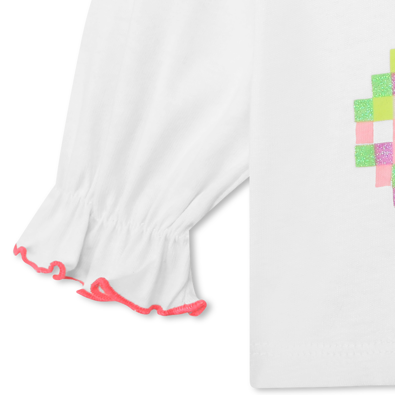 Ruffled cuff long-sleeve BILLIEBLUSH 
                    GIRL