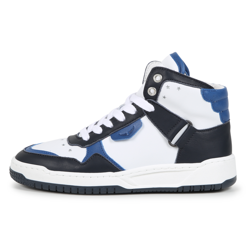 Zip-up leather trainers ZADIG & VOLTAIRE 
                        BOY