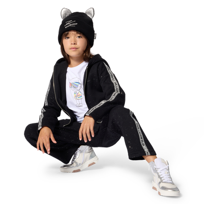 Knitted beanie KARL LAGERFELD KIDS GIRL