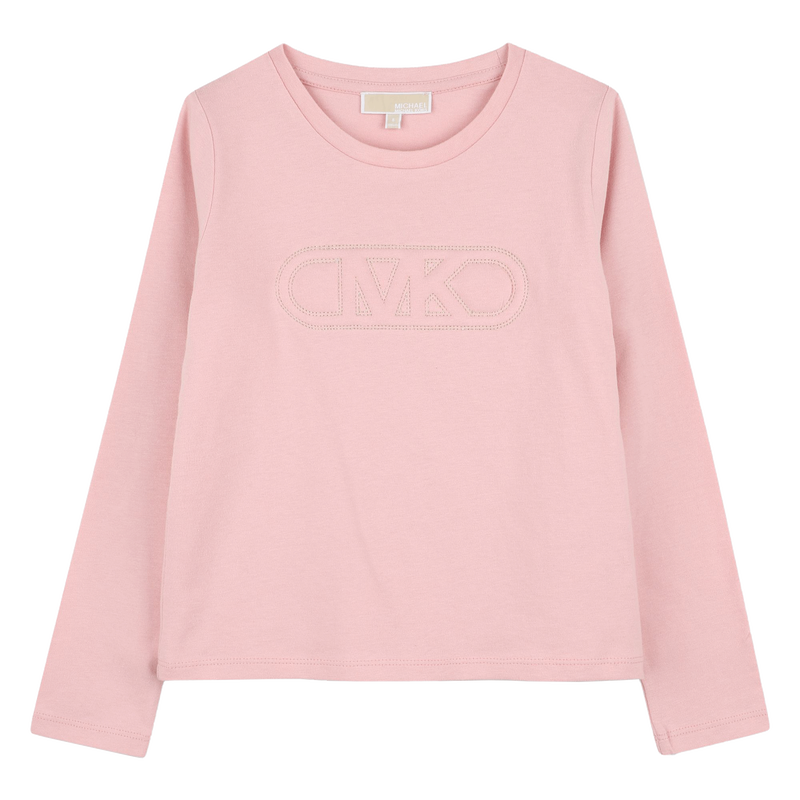 Long-sleeved jersey T-shirt MICHAEL KORS 
                    GIRL