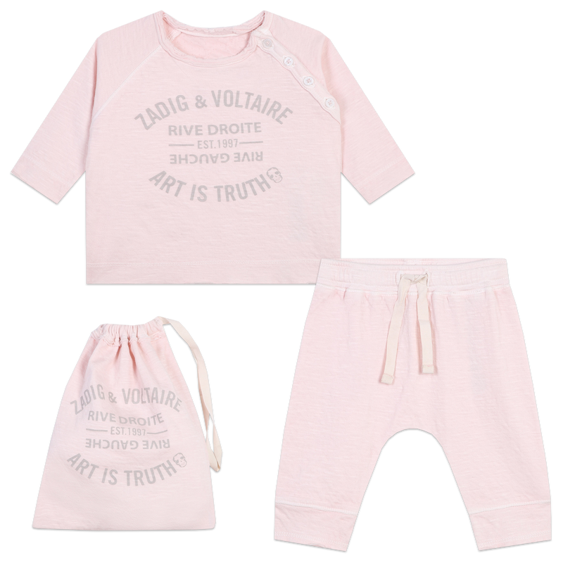 Cotton T-shirt and trousers ZADIG & VOLTAIRE 
                        UNISEX