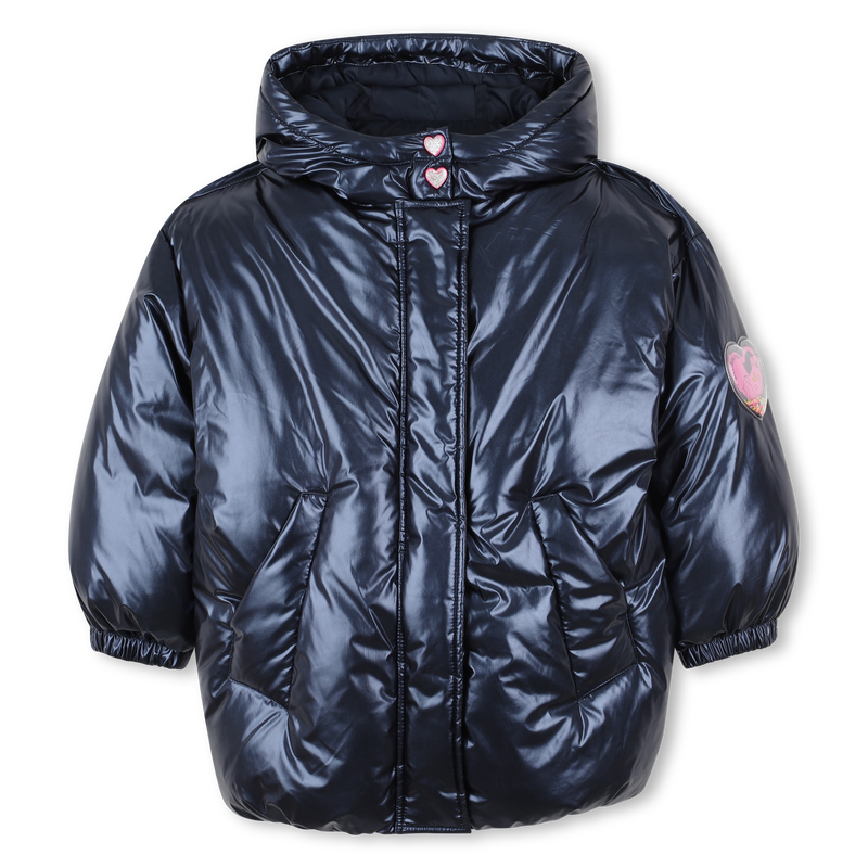 Hooded down jacket BILLIEBLUSH 
                    GIRL