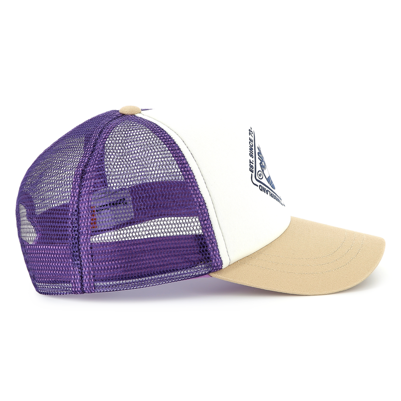 Tricolor bi-material cap TIMBERLAND 
                        BOY