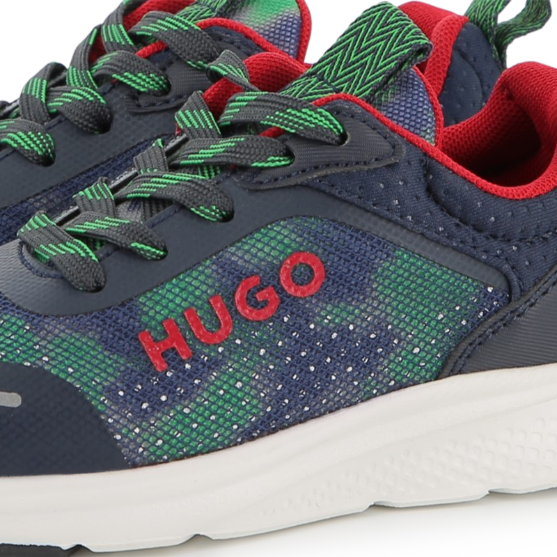 Printed lace-up sneakers HUGO 
                        BOY