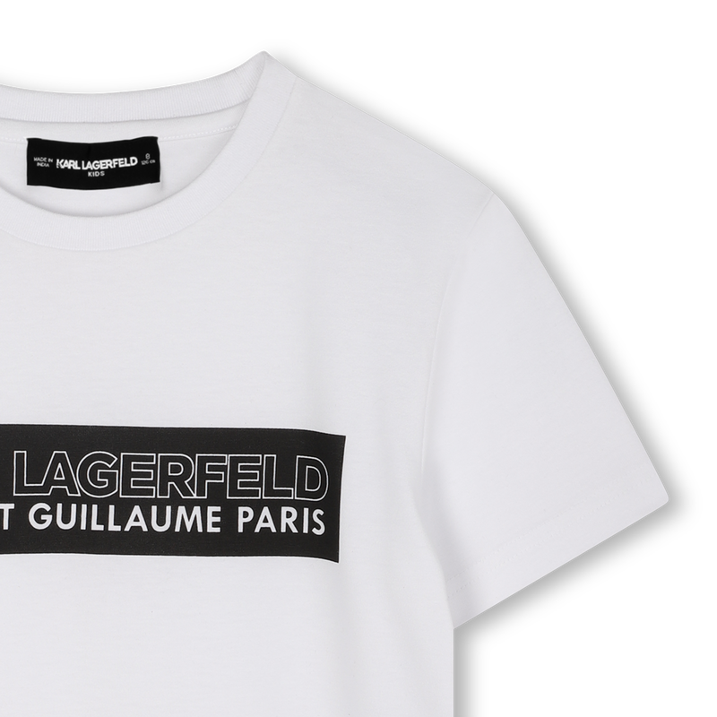 Short-sleeved T-shirt KARL LAGERFELD KIDS 
                    BOY