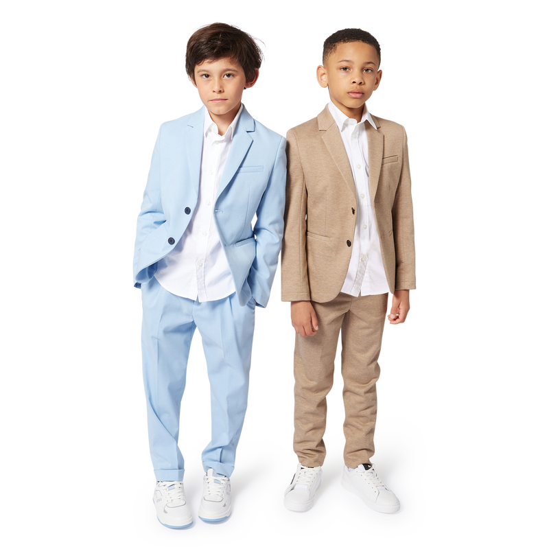 Lace-up leather sneakers BOSS 
                        BOY