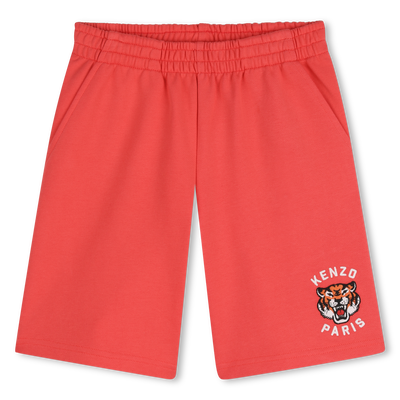 Fleece Bermuda Shorts KENZO KIDS BOY