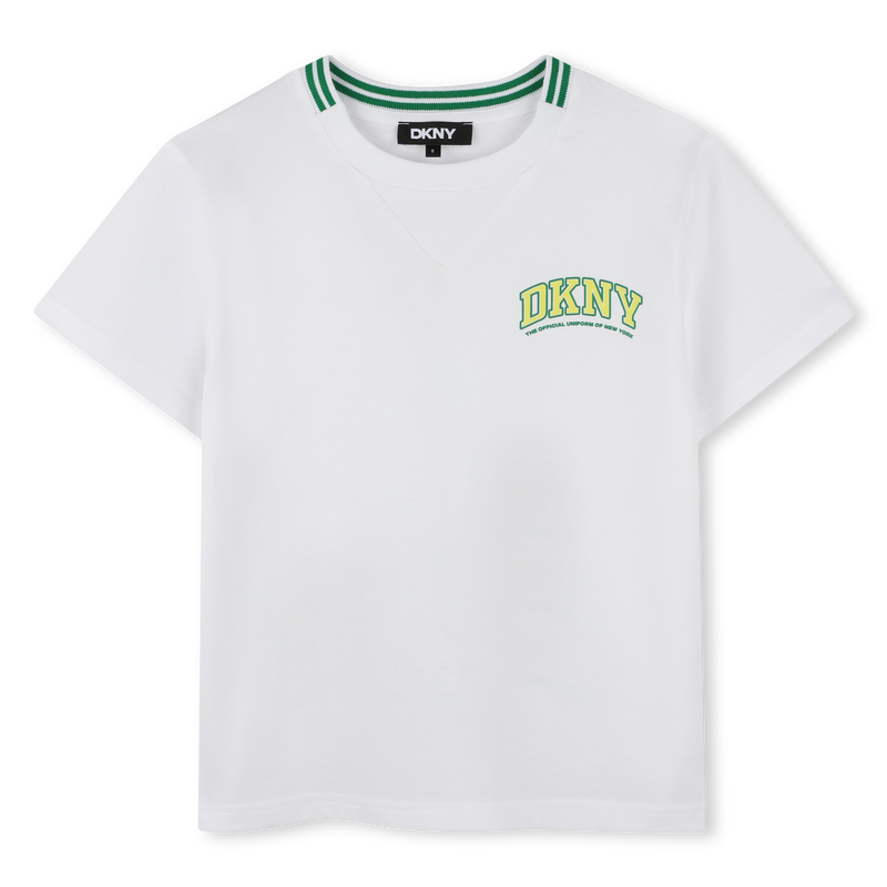 Short-sleeved cotton T-shirt DKNY 
                        BOY