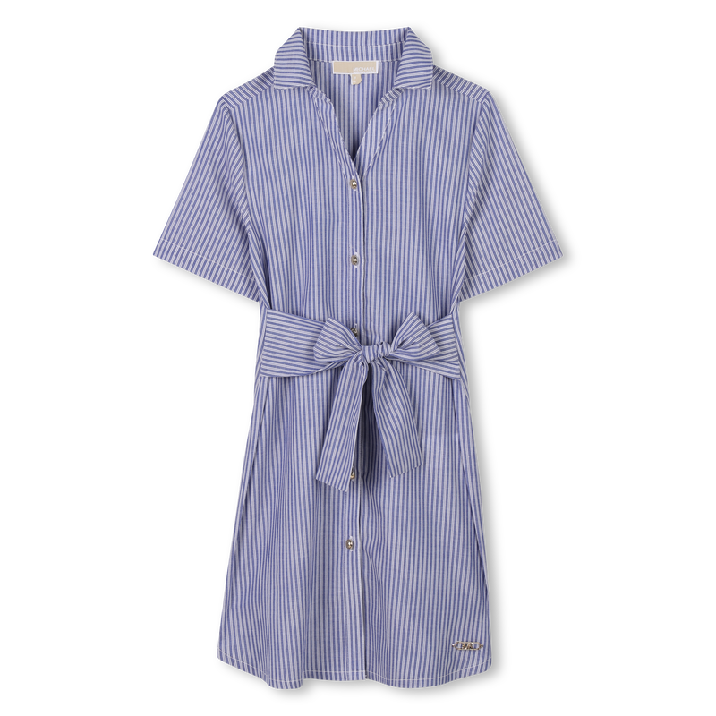 Short-sleeved shirt dress MICHAEL KORS 
                        GIRL