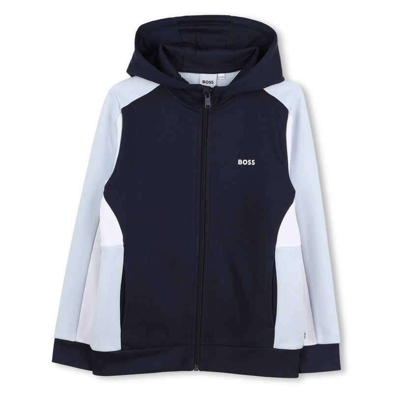 Hooded cardigan BOSS 
                        BOY