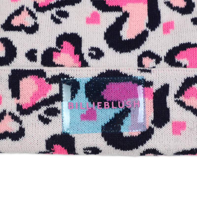 Leopard print beanie BILLIEBLUSH 
                    GIRL