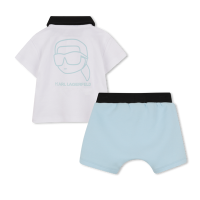 Shorts Outfit Set KARL LAGERFELD KIDS BOY