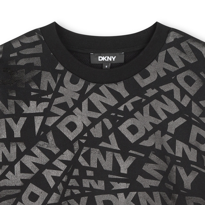 Cotton Fleece Sweatshirt DKNY 
                    UNISEX