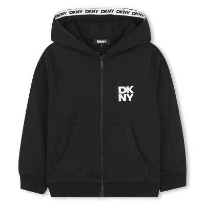 Hooded cardigan DKNY BOY